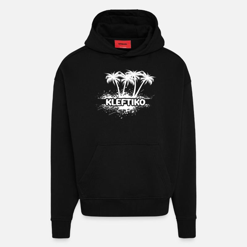 Kleftiko - Hoodie- made by SPREAD - SOLID BLACK