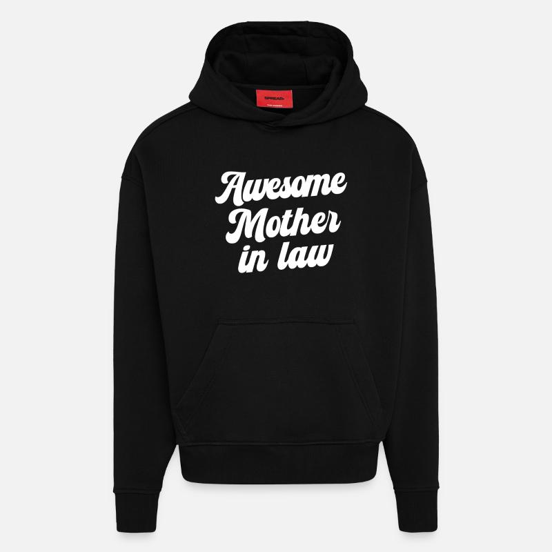Tolle Schwiegermutter - Hoodie- made by SPREAD  - SOLID BLACK