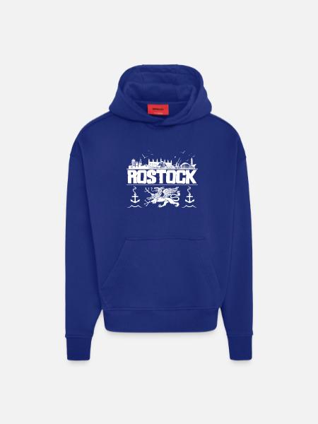 Rostock - Hoodie- made by SPREAD - SOLID BLACK