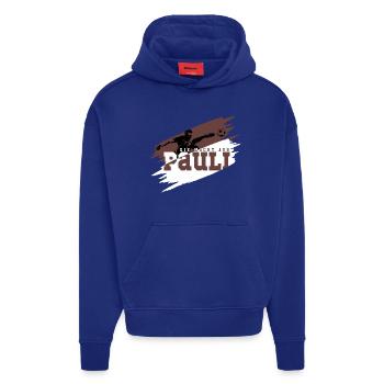 Football fans Pauli The power from the north - Hoodie- made by SPREAD  - Iconic Blue - Front