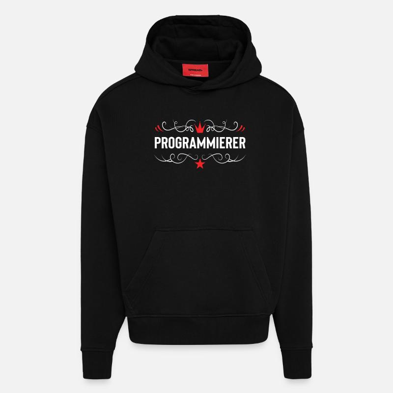 Psychiater Beruf - Hoodie- made by SPREAD  - SOLID BLACK