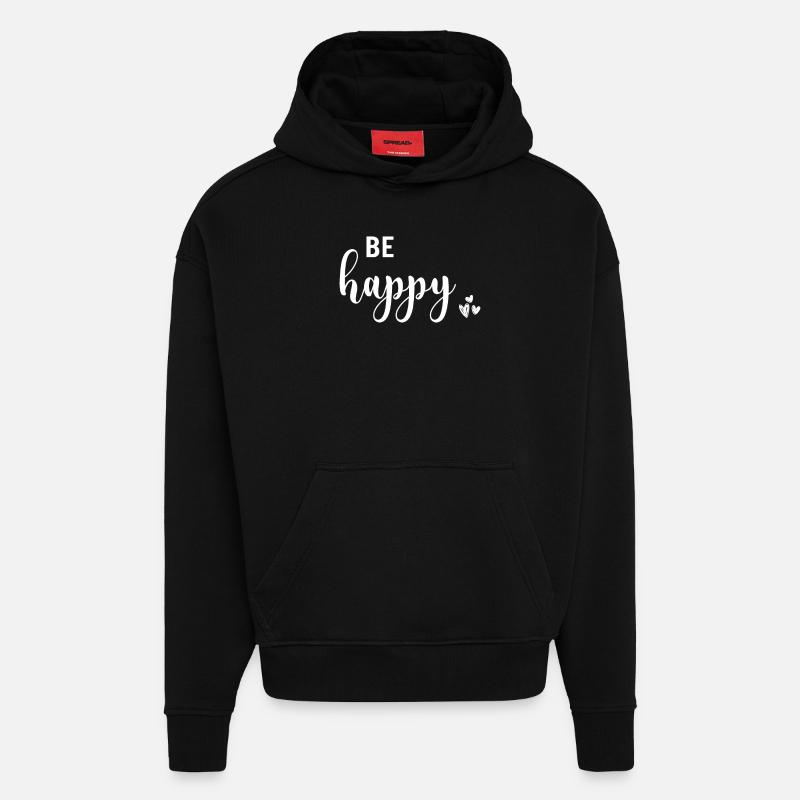 Sprüche - Hoodie- made by SPREAD  - SOLID BLACK