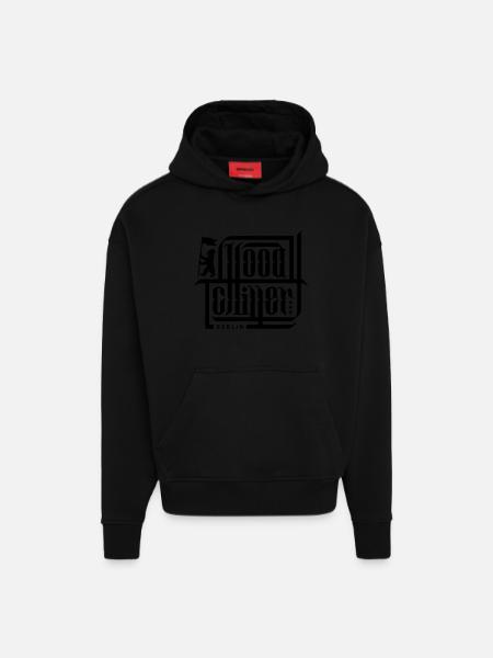 Calli - Hood Chiller Berlin - Hoodie- made by SPREAD  - SOLID BLACK