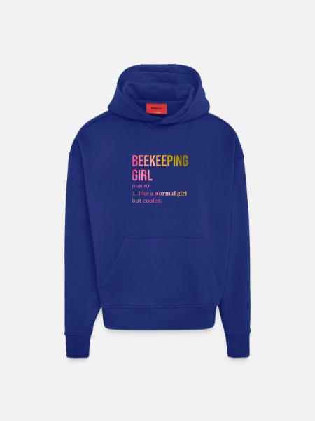 Beekeeper Beekeeper Beekeeper - Hoodie- made by SPREAD - SOLID BLACK
