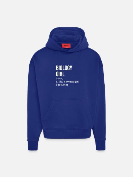 Biology Biology Biology - Hoodie- made by SPREAD - SOLID BLACK