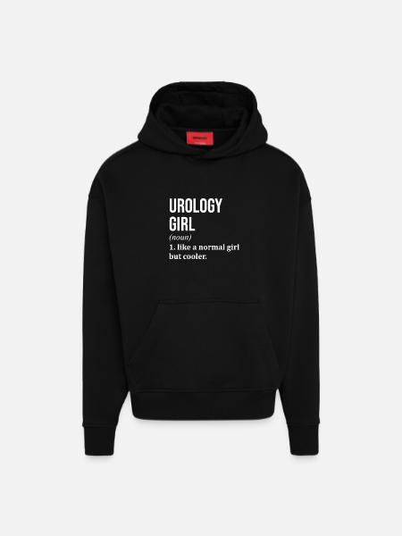 Urology Urology Urology - Hoodie- made by SPREAD  - SOLID BLACK