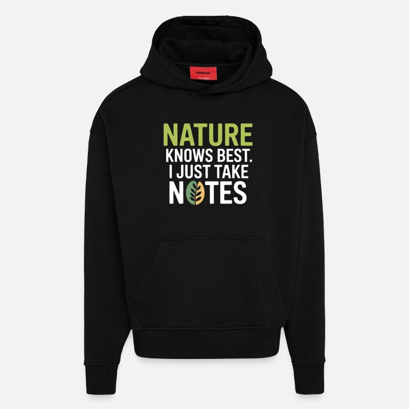 Certified Clinical Biological Systems Observer  - Hoodie- made by SPREAD  - SOLID BLACK