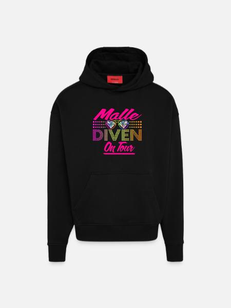 Mallorca, Tour, Mädels - Hoodie- made by SPREAD - SOLID BLACK