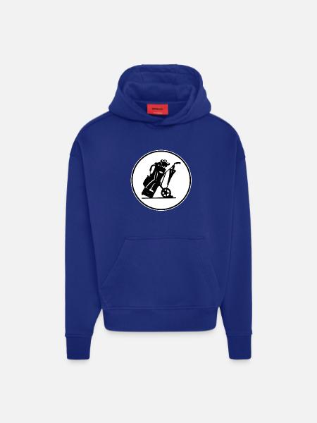 Golf club - Hoodie- made by SPREAD - SOLID BLACK