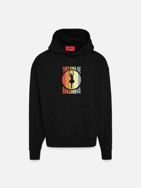 Kinderballett - Hoodie- made by SPREAD - SOLID BLACK