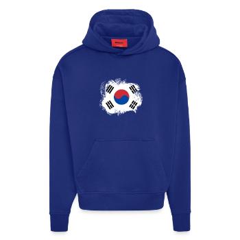 SouthKorea Flag - Hoodie- made by SPREAD  - Iconic Blue - Front