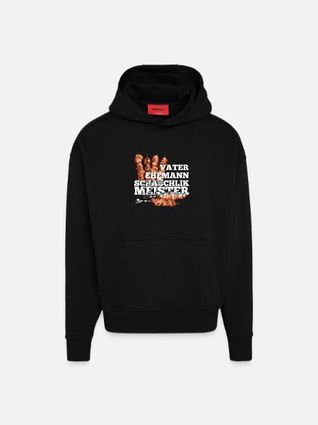 Shashlik Master Gift - Hoodie- made by SPREAD - SOLID BLACK