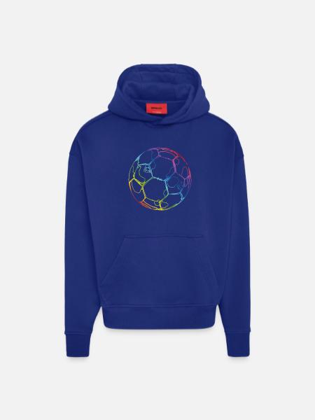 Fußball - Hoodie- made by SPREAD  - SOLID BLACK