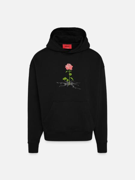 Der der Natur - Hoodie- made by SPREAD  - SOLID BLACK