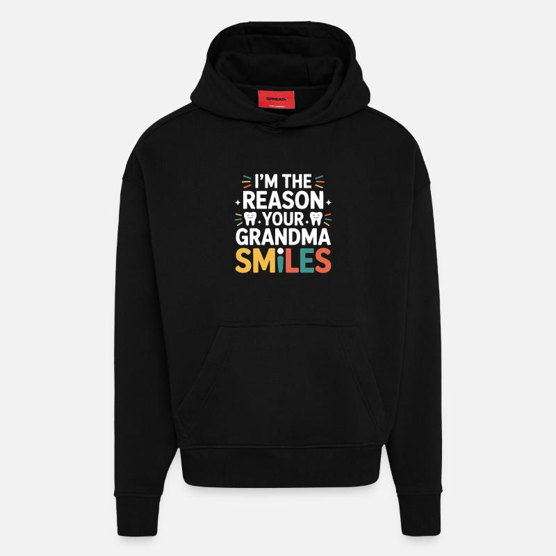Dental Occlusion Specialist  - Hoodie- made by SPREAD  - SOLID BLACK