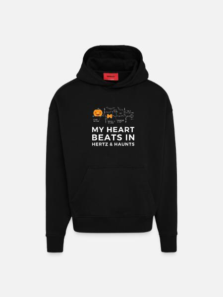 Funny Science and Engineering Halloween TShirt - Hoodie- made by SPREAD - SOLID BLACK