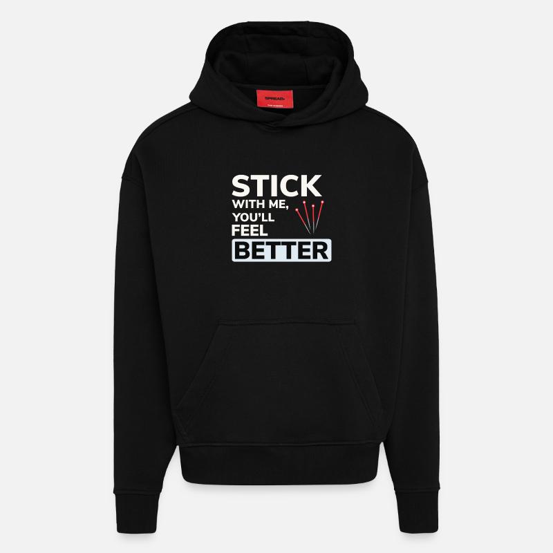 Licensed TCM Practitioner Expert Health  - Hoodie- made by SPREAD  - SOLID BLACK