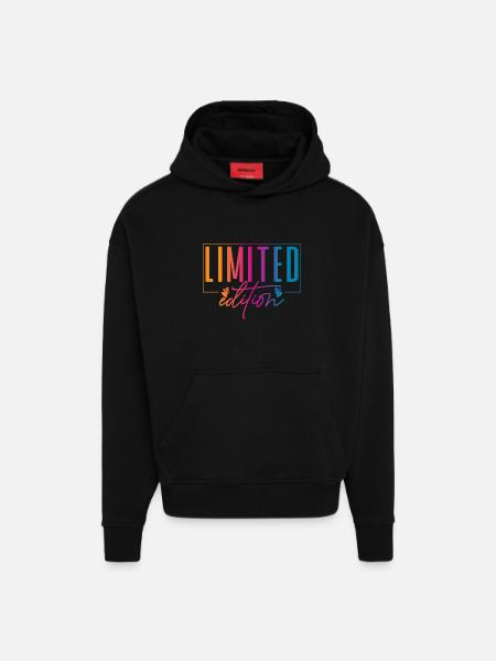 Limited Edition - Hoodie- made by SPREAD - SOLID BLACK