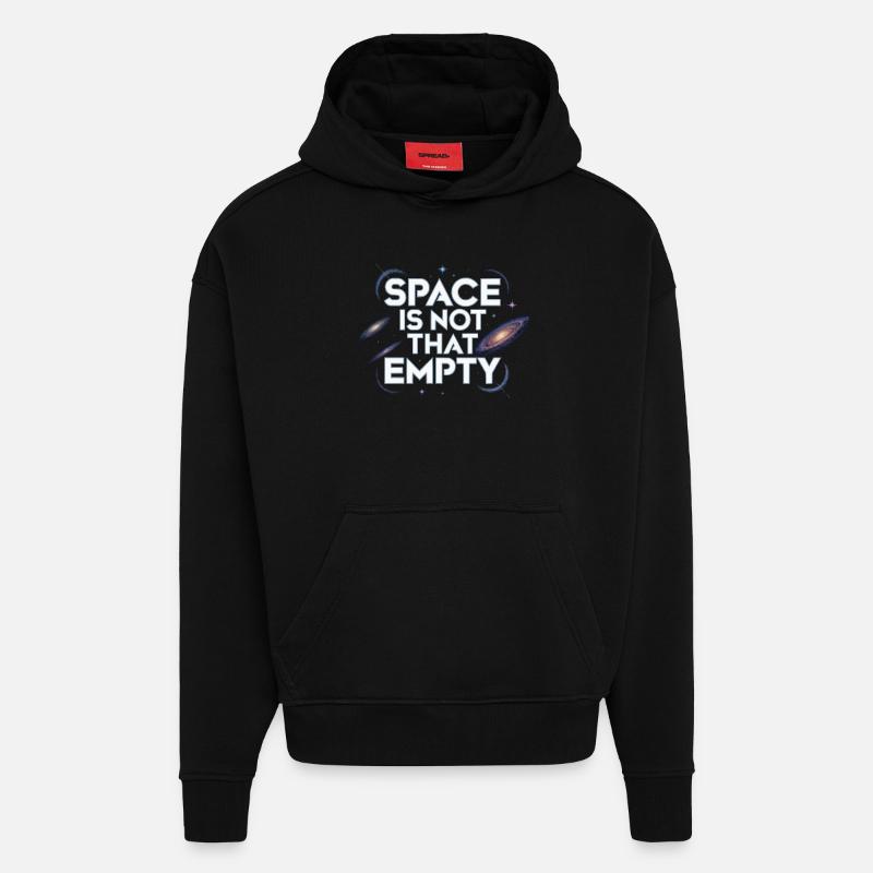 Astronom Galaxy Outerspace Universe Astronomie - Hoodie- made by SPREAD  - SOLID BLACK