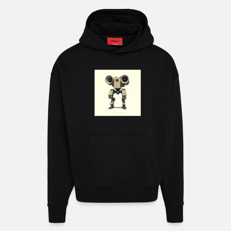 OBM_Eigenbraun - Hoodie- made by SPREAD  - SOLID BLACK
