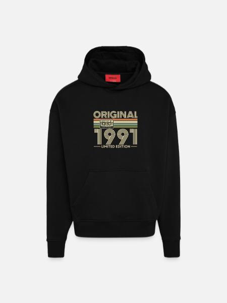 Original 1999 Limited Edition - Hoodie- made by SPREAD - SOLID BLACK