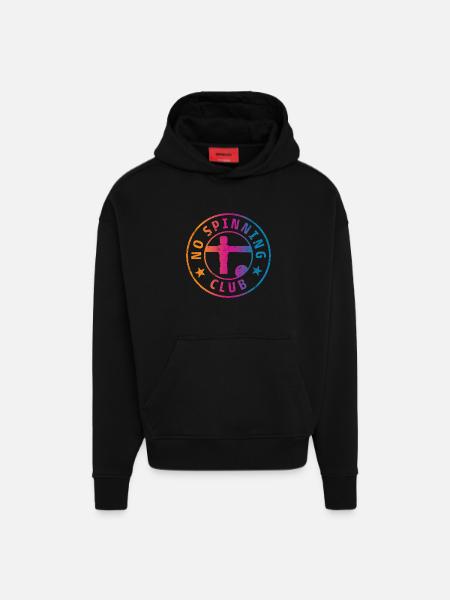 Tischfußball - Hoodie- made by SPREAD - SOLID BLACK