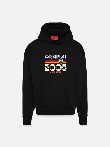 Original 2008 Limited Edition - Hoodie- made by SPREAD  - SOLID BLACK