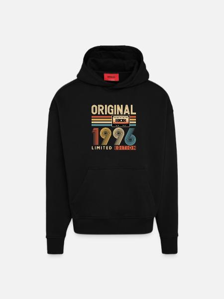 30th birthday, 30 years - Hoodie- made by SPREAD - SOLID BLACK