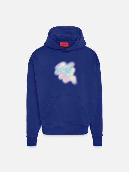 Dreamy – Pastell Aquarell Ästhetik - Hoodie- made by SPREAD  - SOLID BLACK
