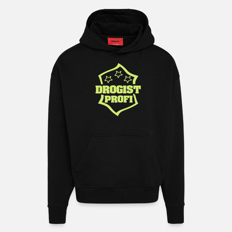 Beruf Drogist - Hoodie- made by SPREAD - SOLID BLACK