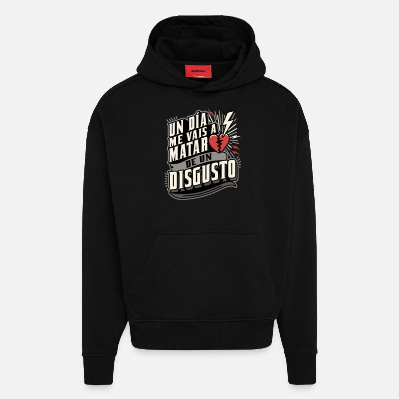 Was für ein Ekel - Hoodie- made by SPREAD - SOLID BLACK