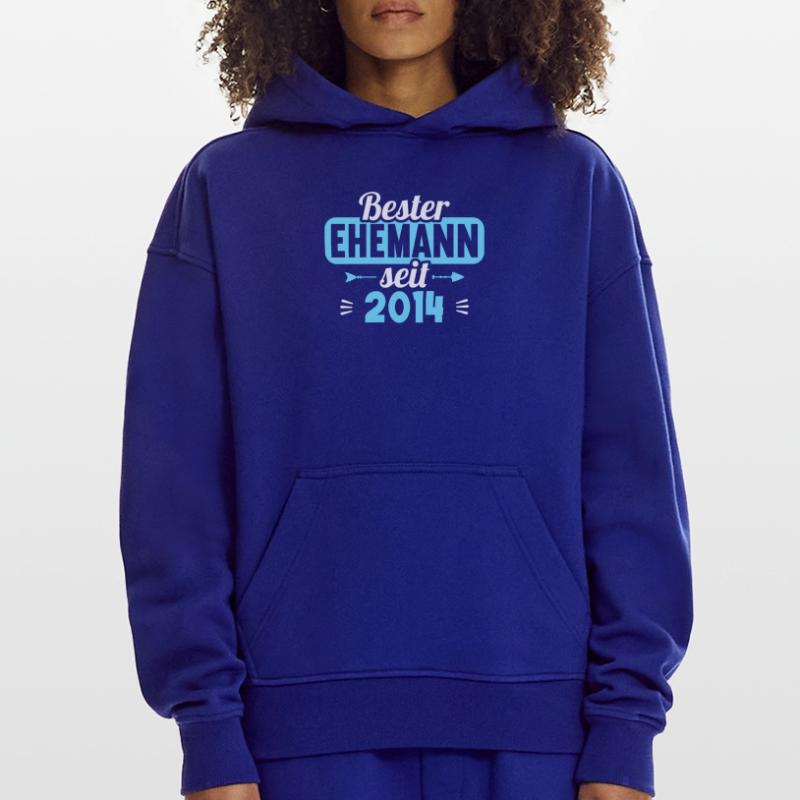 Beste Ehefrau Bester Ehemann seit 2014 Hoodie- made by SPREAD 