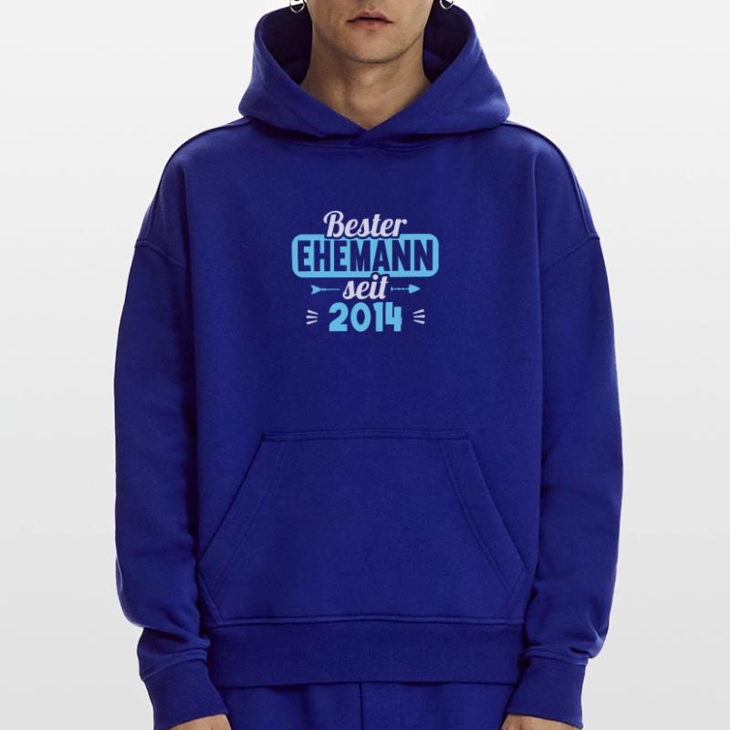 Beste Ehefrau Bester Ehemann seit 2014 Hoodie- made by SPREAD 