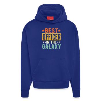 Best Officer ever Officer Gift - Hoodie- made by SPREAD  - SOLID BLACK - Front