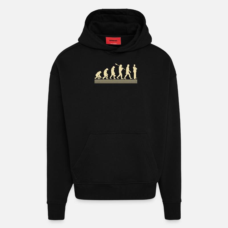 Verkaufsleiter Evolution - Hoodie- made by SPREAD  - SOLID BLACK