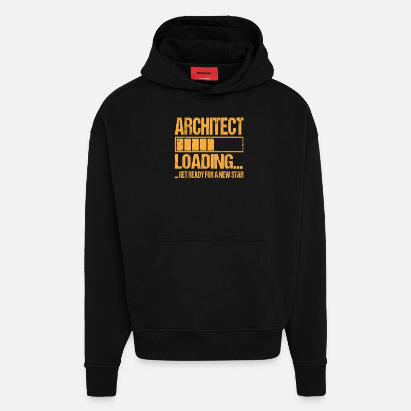 Architect loading Architect Training - Hoodie- made by SPREAD  - SOLID BLACK