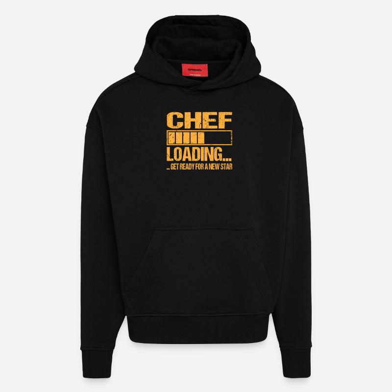 Chefkoch loading Chef Training - Hoodie- made by SPREAD  - SOLID BLACK