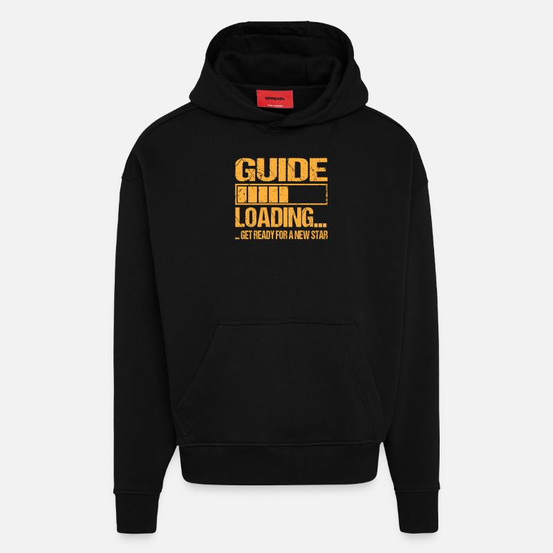 Guide loading Guide Ausbildung - Hoodie- made by SPREAD  - SOLID BLACK
