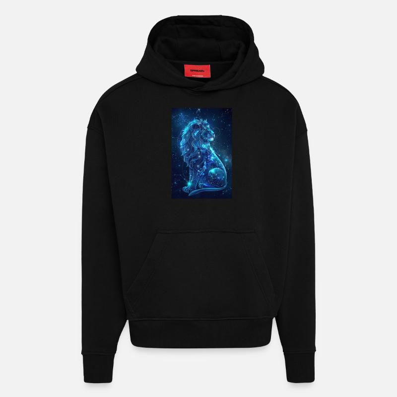 Wassermann - Hoodie- made by SPREAD - SOLID BLACK