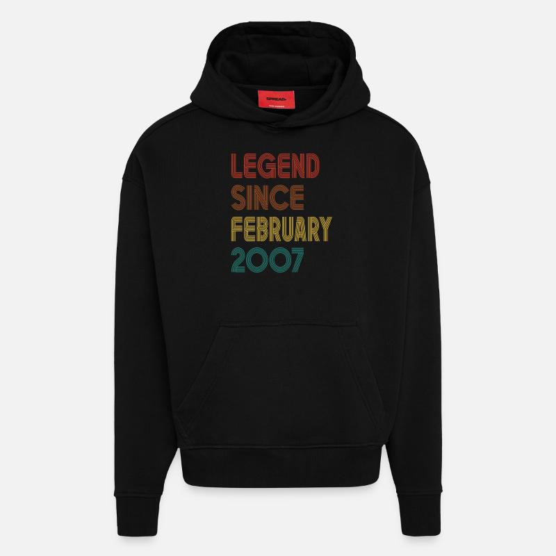 28Plan de travail 1 - Sweat à capuche bio épais oversize fabriqué en UE - SOLID BLACK