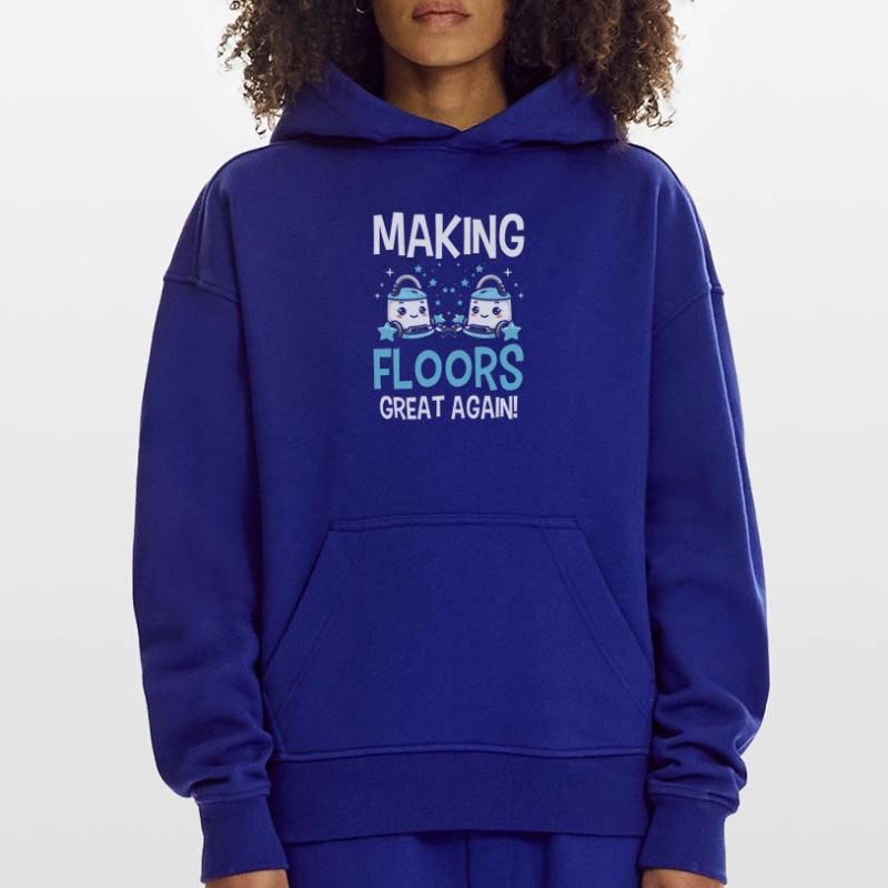 Cleaning Lover Cleaner Hoodie- made by SPREAD 