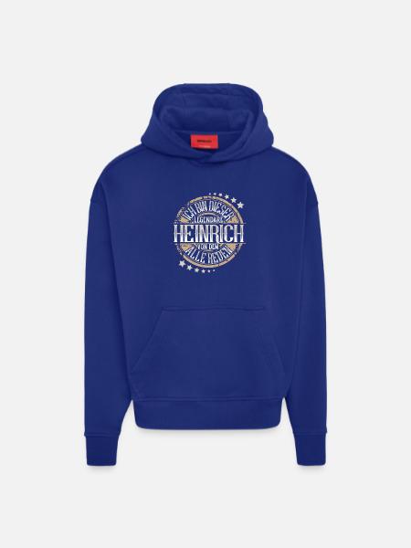 Heinrich - Hoodie- made by SPREAD  - SOLID BLACK