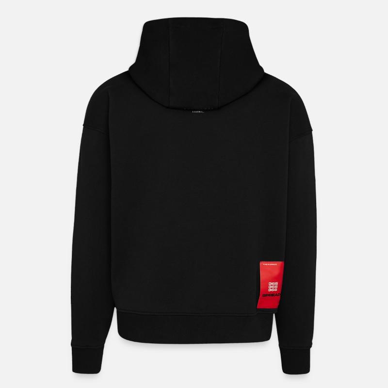 Christmas Loading - Hoodie- made by SPREAD - SOLID BLACK