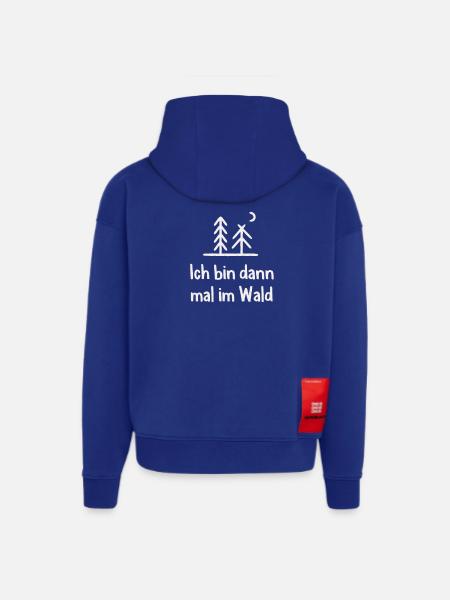 Wald Waldarbeiter Holzfäller - Hoodie- made by SPREAD  - SOLID BLACK
