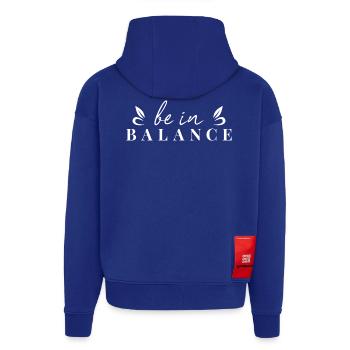 Balance - Hoodie- made by SPREAD  - Iconic Blue - Hinten