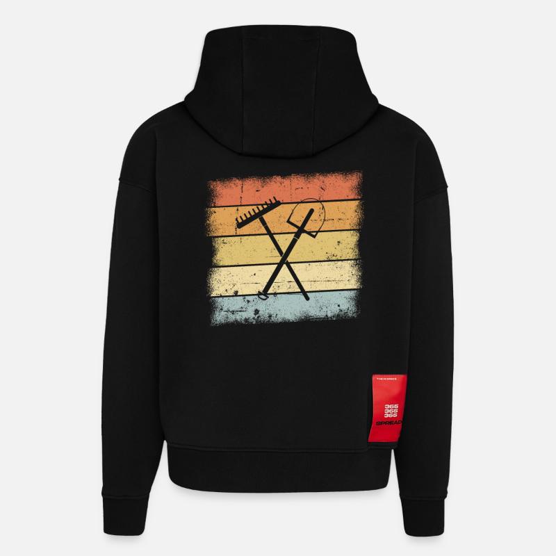 Gärtner Geschenk - Hoodie- made by SPREAD  - SOLID BLACK