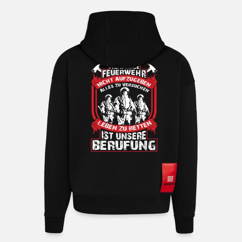 Meine Berufung - Hoodie- made by SPREAD  - SOLID BLACK
