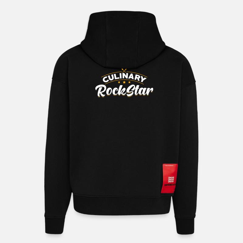 Chefkoch Kochen Kochen - Hoodie- made by SPREAD  - SOLID BLACK