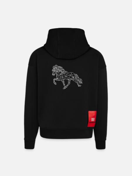 Tölter Hell - Hoodie- made by SPREAD  - SOLID BLACK