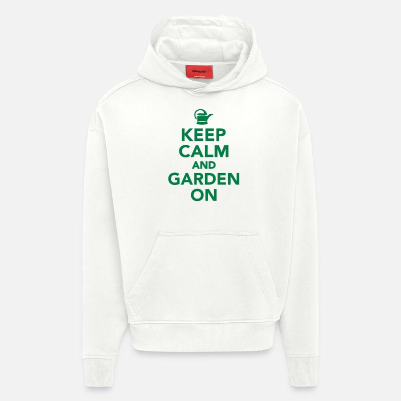 Garten - Hoodie- made by SPREAD  - OFF WHITE